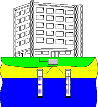 개방형 지열원 열교환장치(Standing Column Well) 이미지