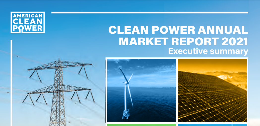 [ACP] 2021 연간 청정전력시장 보고서(Clean Power Annual Market Report 2021) 썸네일