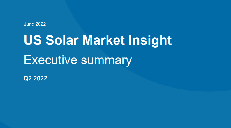 [SEIA] 2022년 1분기 미국 태양광 시장 동향(U.S. Solar Market Insight Report 2022 Q2) 썸네일