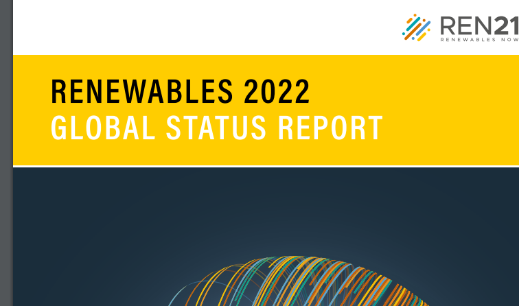 [REN21] 2022년 글로벌 재생에너지 동향 보고서(Renewables 2022 Global Status Report) 썸네일