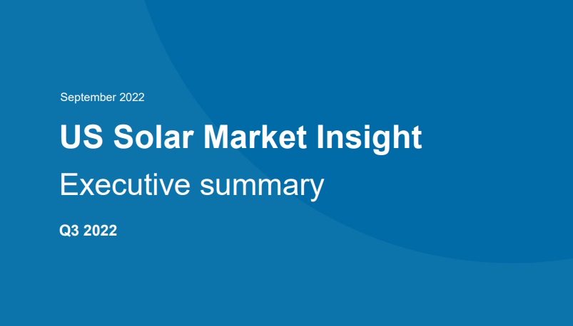 [SEIA] 2022년 2분기 미국 태양광 시장 동향(U.S. Solar Market Insight Report 2022 Q3) 썸네일