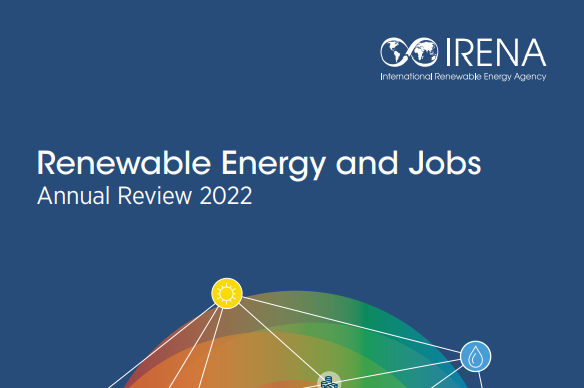 [IRENA] 글로벌 재생에너지 분야 고용 현황 보고서(Renewable Energy and Jobs - Annual Review 2022) 썸네일