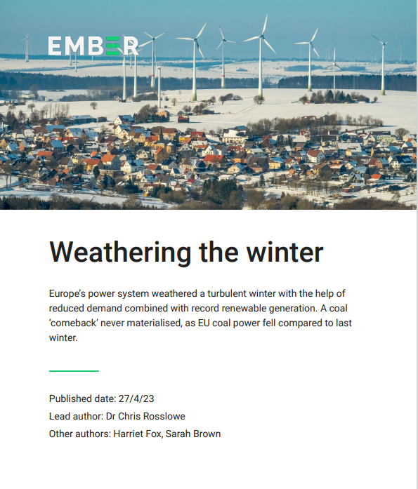 [Ember] EU의 겨울철 전력 현황 분석 발표 썸네일
