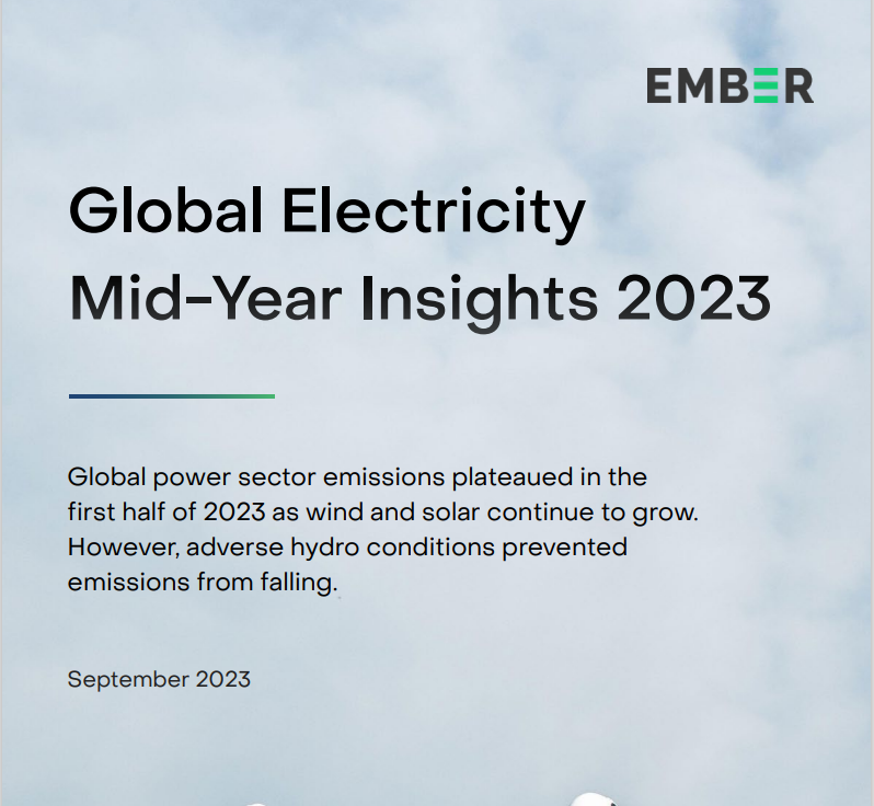 [Ember] '23년 상반기 글로벌 전력부문 온실가스 배출현황 발표 썸네일