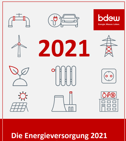 [BDEW] 2021년 독일 에너지공급 연간 보고서(Die Energieversorgung 2021) 썸네일