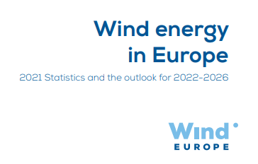 [Wind Europe] 풍력2021통계및2026전망(Wind energy in Europe: 2021 Statistics and the outlook for 2022-2026) 썸네일