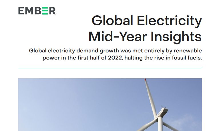 [EMBER] 2022년 상반기 글로벌 전력산업 동향 보고서(Global Electricity  Mid-Year Insights) 썸네일