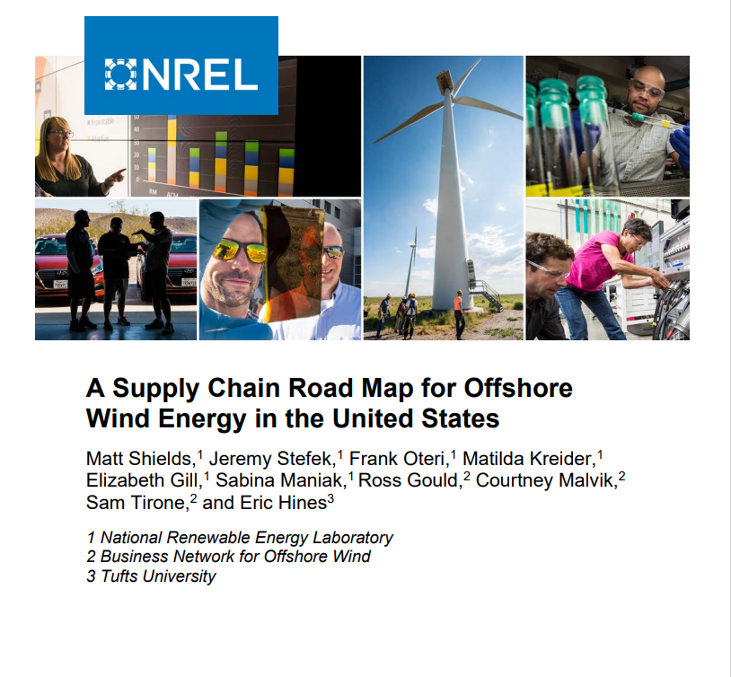 [NREL] 미국 해상풍력발전 공급망 로드맵 썸네일